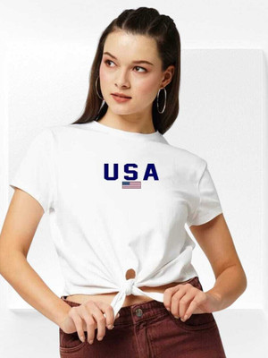 GEETU LOOKS Casual Printed Women Multicolor Top