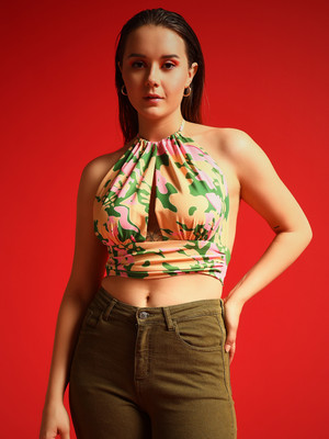 TANDUL Casual Printed Women Multicolor Top