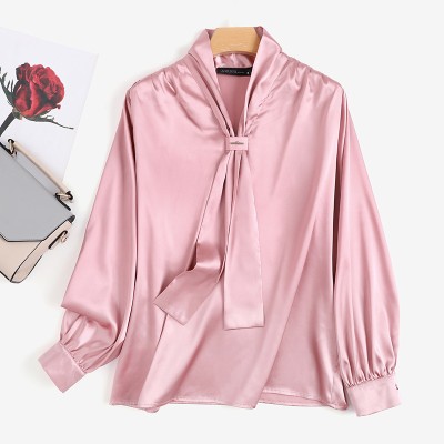 HR FASHION Casual Solid Women Pink Top