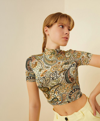 TANDUL Casual Printed Women Multicolor Top