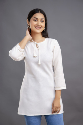 RAi shree Formal Solid Women White Top