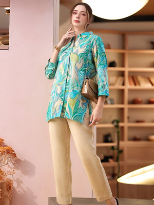 Zindal Creation Casual Printed Women Multicolor Top
