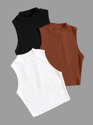 A & K collections Casual Solid Women Multicolor Top