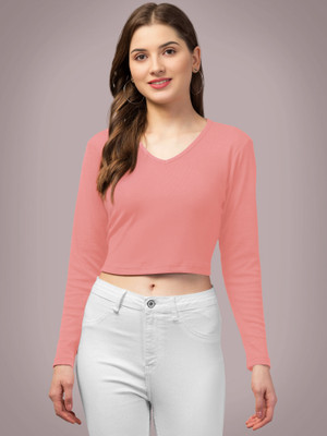 Dream Beauty Fashion Casual Solid Women Multicolor Top