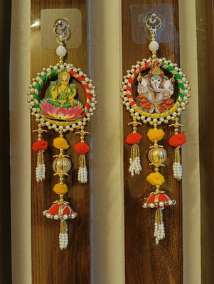 SHREE SHYAM ENTERPRISE 001 G.L Toran(Made with woollen, wooden and bead)