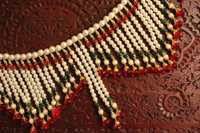 Tuski Pearl Hanging Toran Bandarwal Moti Latkan for Main Décor Jhalar Toran(Moti)