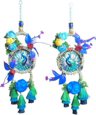 delisha karigari peacock patch toran Toran(handicraft)