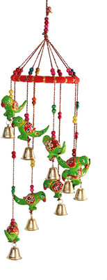 CTW Decorative Wall Door Hanging parrot hanging Latkan Parrot toran Set of 1 Toran