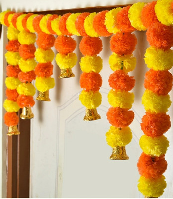 mizwiist solutions Marigold Toran , Door Bandarwal,Pooja room main Gate Toran(Others)