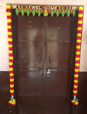 Nehal Arts Auspicious Hindu Ganeshji Door Toran for Home and Office Toran(PLASTIC, CLOTH)
