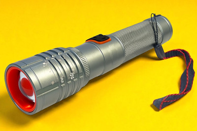 Shamsa X532 Rechargeable LED Torch Light – High Power, Long Range Flashlight Torch(Multicolor, 11 cm, Rechargeable)