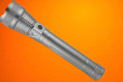 Shamsa A290 prtable Torch Light with Lithium Battery | Ultra Bright LED Flashlight Torch(Multicolor, 11 cm, Rechargeable)
