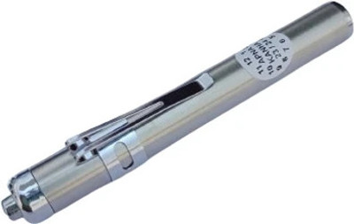 APNA KANHA Super Bright Moon Light Multipurpose Pocket Doctor Torch Torch(Silver, 10.3 cm, Rechargeable)