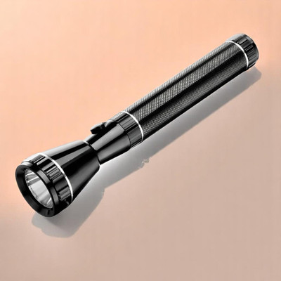 3BAAN A136(RECHARGEABLE LED TORCH) Zoomable Super Bright 200W Torch(Multicolor, 11 cm, Rechargeable)