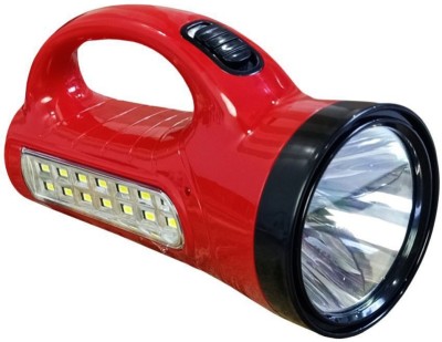 Cielkart Ciel 40W Rechargeable Flashlight Torch Torch(Red, 5 cm, Rechargeable)