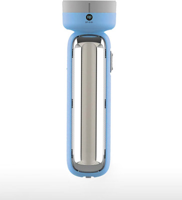 Dp 9181 (RECHARGEABLE LED TORCH) 20W LED + 20W COB Light Multifunction Torch(Blue, 21.5 cm, Rechargeable)