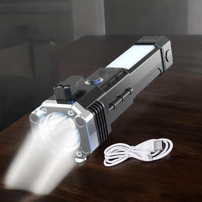 Waken WAK-36 Torch(Multicolor, 17 cm, Rechargeable)