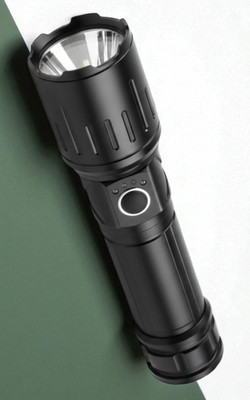 Nilesawar X1018 Outdoor Adventure Torch – Bright LED, Rechargeable & Compact Torch(Black, 11 cm, Rechargeable)