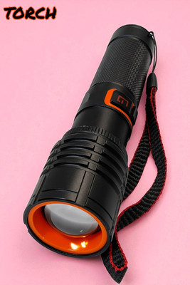 Stybits X177 Rechargeable Torch – Ultra Bright Waterproof LED Flashlight Torch(Multicolor, 11 cm, Rechargeable)
