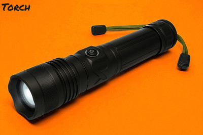 Stybits B32 High Power LED Torch – Waterproof, Durable & Long Battery Backup Torch(Multicolor, 11 cm, Rechargeable)