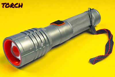 3BAAN X13 Compact Rechargeable LED Torch – Durable Flashlight for Camping Torch(Multicolor, 11 cm, Rechargeable)