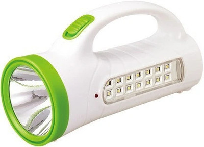 DP led 7023 Torch(Multicolor, 17 cm, Rechargeable)