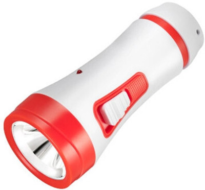 DP.LED -9142 ULTRA HIGH POWER LED RECHARGEABLE Torch Soft /Strong light (1W) Torch(Red, 11 cm, Rechargeable)