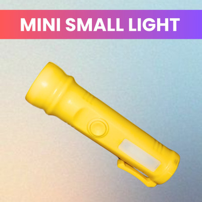 Guggu Rechargeable USB LED Torch Light with COBB Light With 1200mAh Battery LifeR397 Torch(Multicolor, 15 cm, Rechargeable)