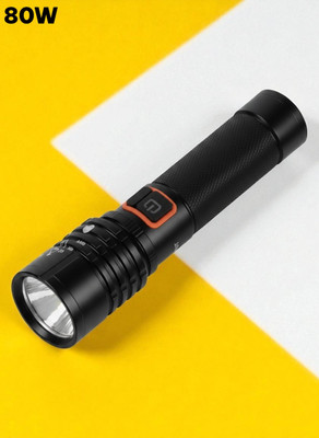 3BAAN X150 Zoomable LED Torch Light – Super Bright, Waterproof & Long Battery Backup Torch(Multicolor, 11 cm, Rechargeable)
