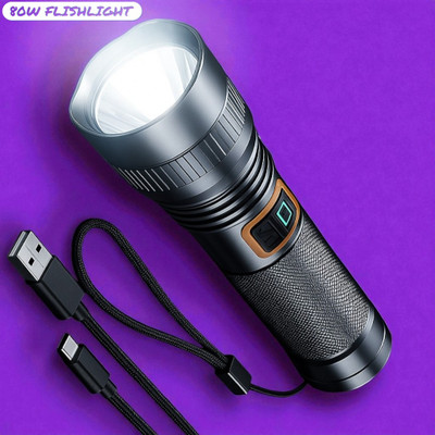 3BAAN X216 Heavy-Duty Torch with Adjustable Beam and Strobe Mode Torch(Multicolor, 11 cm, Rechargeable)