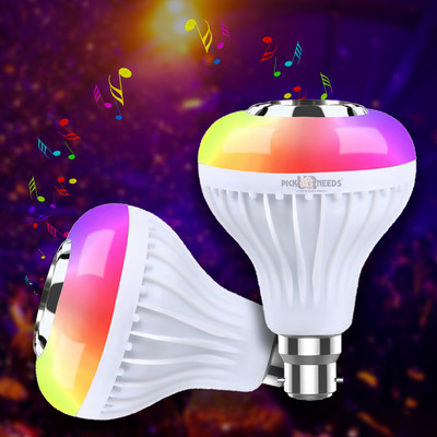 Daily Needs Shop Smart LED light Music Bulb With Bluetooth Connectivity Built-in Audio Player Single Disco Ball(Ball Diameter: 6 cm)