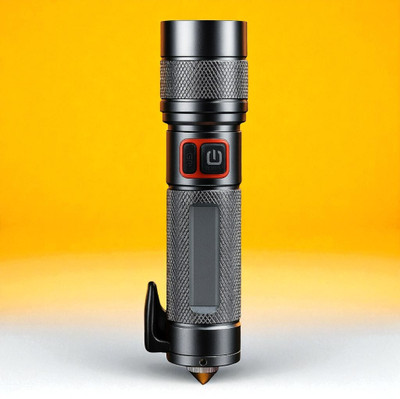 Shamsa X459 Rechargeable Multipurpose Torch – Long Range, Camping & Home Use Torch(Multicolor, 11 cm, Rechargeable)