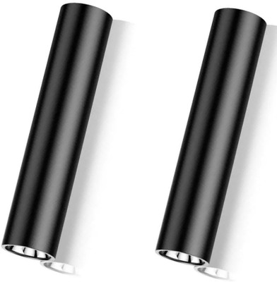Care 4 METAL MINI TORCH USB CHARGING WITH ZOOM FUNCTION PCK 2 Torch(Black, 10 cm, Rechargeable)