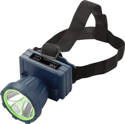 MZ M261 (Rechargeable LED Headlight) 100W Power 6 Hours Working Torch(Blue, 9 cm, Rechargeable)