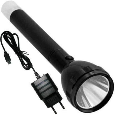 joyal Rechargeble 4 Mode LED 40W Flashlight Torch 10W Cob Table Flashlight Torch(Black, 21.2 cm, Rechargeable)