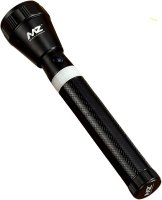 MZ M296-Rechargeable LED Flashlight-Super Bright 150W, 4000 mAh Battery Torch(Black, 22.3 cm, Rechargeable)