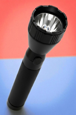 3BAAN X155 Heavy-Duty Premium Torch – Bright, Long-Range Flashlight Torch(Multicolor, 11 cm, Rechargeable)