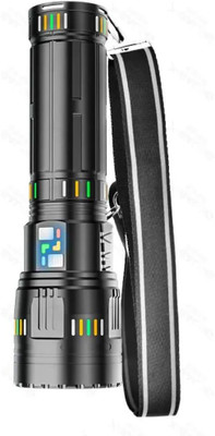 happiest minds techno CB-W518 Torch(Black, 26 cm, Rechargeable)