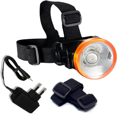 Sebon 75W Rechargeable High Power Headlamp 1000 Meter LED Headlamp Torch(Multicolor, 70 cm, Rechargeable)