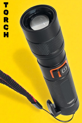 Stybits X973 Rechargeable Torch with Glass Breaker, Seatbelt Cutter & Flashlight Torch(Multicolor, 11 cm, Rechargeable)