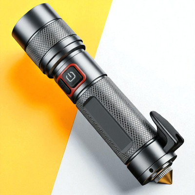 Stybits X383 Rechargeable Handheld Torch – Ultra Bright LED & Emergency Safety Tool Torch(Multicolor, 11 cm, Rechargeable)