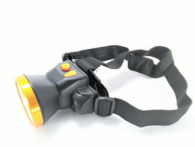 Rocklight Long Range Bright Light Torch(Gold, 8 cm, Rechargeable)