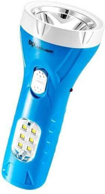 DP.LED DP- 9053B ULTRA HIGH POWER LED RECHARGEABLE TORCH Torch Emergency Light(1W+0.6W) Torch Torch(Red, 15 cm, Rechargeable)