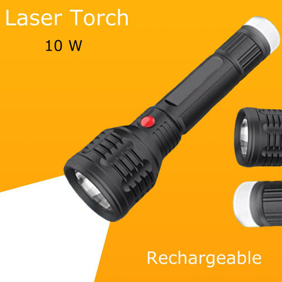 MOMENTIME Torch_6790 Torch(Black, 8 cm, Rechargeable)