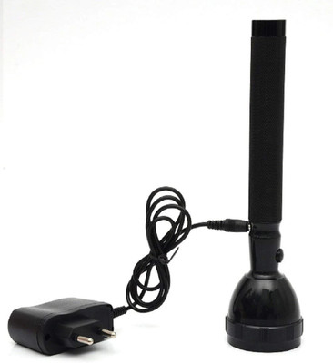 JY-SUPER Long lasting Battery Backup with COB LED 2W Strong Light with Micro Torch(Black, 20.7 cm, Rechargeable)
