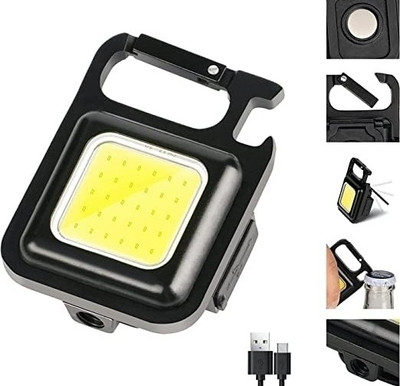 MHAX Bright_Mini_Keychain Light Small_LED Flashlight_USB Rechargeable 3 Modes Key Chain