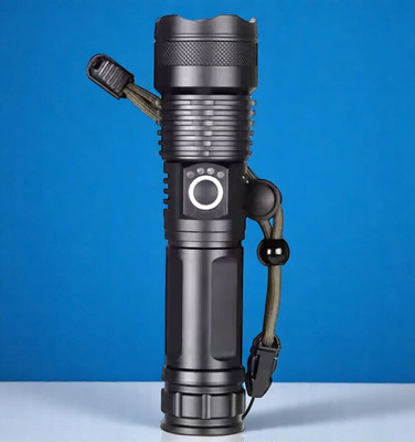 Nilesawar X316 (ZOOMABLE Metal Torch) 5 Modes Flashlight, Super Bright Torch(Multicolor, 11 cm, Rechargeable)