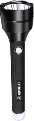 EVEREADY Navlite Dual Mode with Tail Lght Torch(Black, 22 cm, Rechargeable)