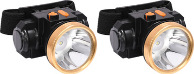 24 ENERGY Recgargeable Torch Light Torch(Black, 8 cm, Rechargeable)