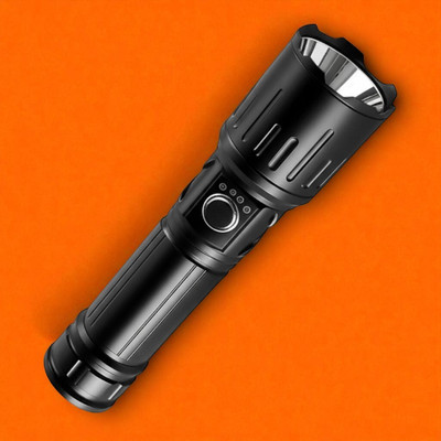 Sagaft X616 USB Rechargeable Torch Light – Ultra Bright Zoomable LED Flashlight Torch(Multicolor, 11 cm, Rechargeable)